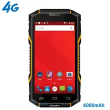Оригинал Huadoo HG06 IP68 Прочный Водонепроницаемый Телефон 4 Г LTE Смартфон Android Противоударный Мобильный телефон 6000 мАч MTK6735 5.0 «GPS NFC