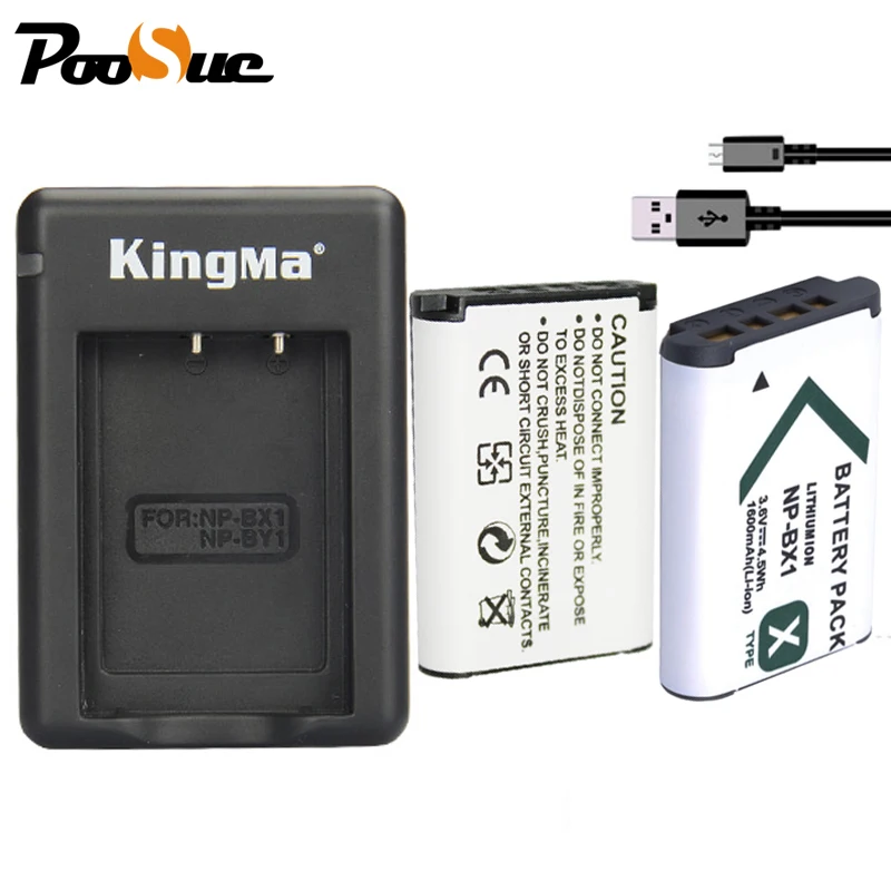 

NP BX1 NPBX1 NP-BX1 Battery + Dual sides USB Charger for Sony DSC-RX100 HDR-AS15 AS100V