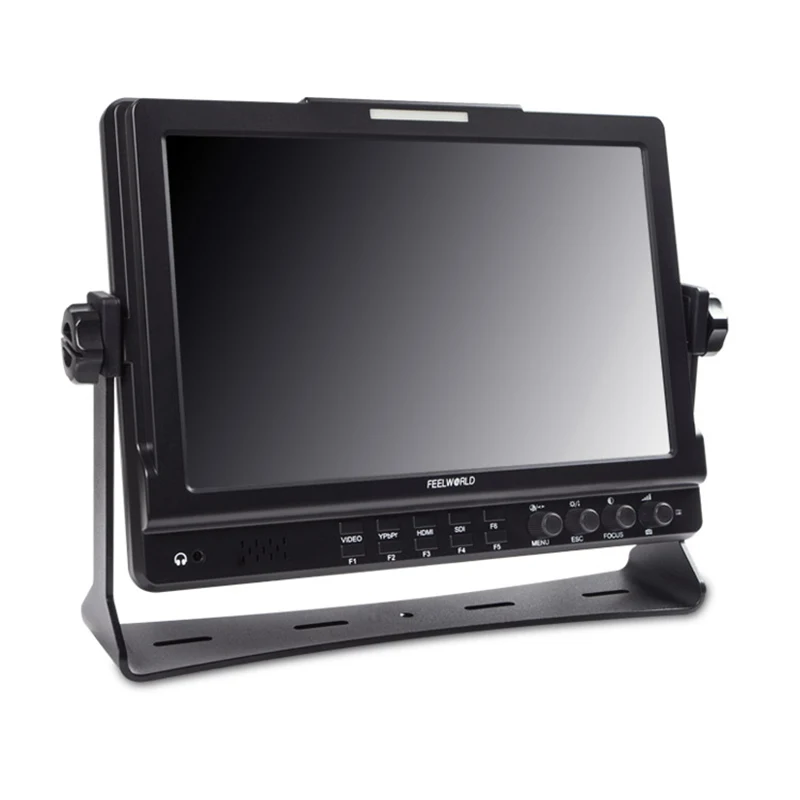 Напольный монитор Feelworld FW1018SPV1 10 1 дюйма с гистограммой IPS 3G SDI HDMI фотостудийная