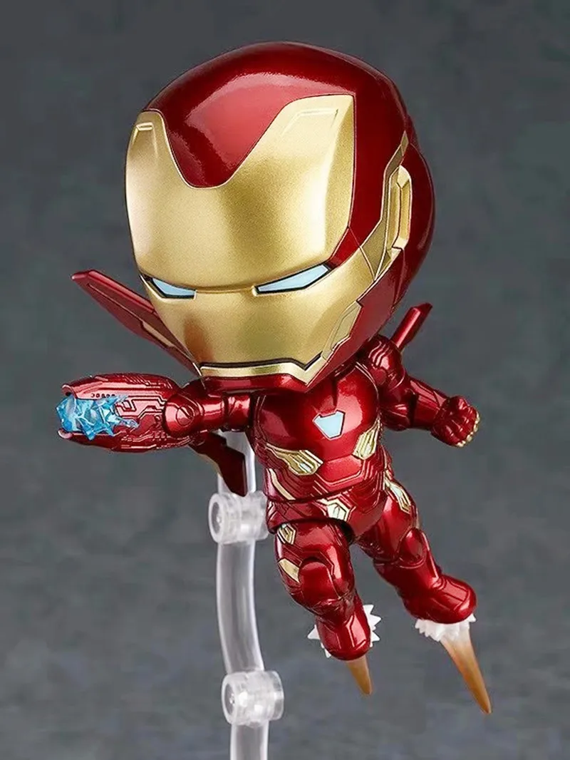 

Iron Man Mark 85 Tony Stark Heros Edition Ultra Sentries Set 10CM Nendoroid 988 PVC Action Figures Collectible Model Toys