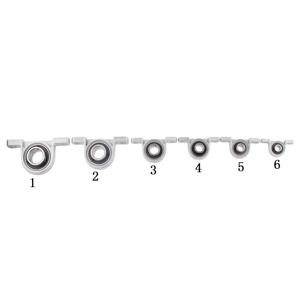 Diameter 25mm Bore KP005 Ball Bearing Pillow Block Mounted Support Kit