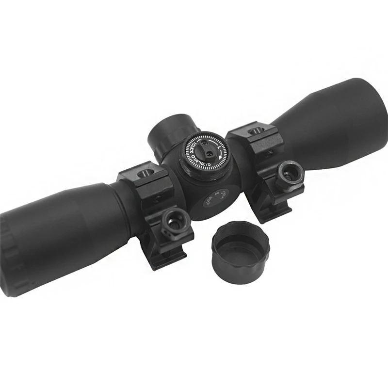 DDartsGO 4X32 التقاطع البصرية البصر قناص نطاق في الهواء الطلق الصيد Riflescope التكتيكية بندقية Riflescope With11/20 مللي متر السكك الحديدية جبل