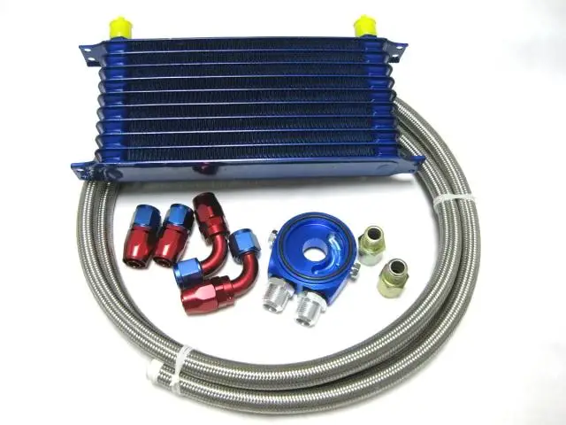 

Performane Trust 10Row for Modified Car Oilcooler kits,10Row Japanese Style Oilcooler Kits