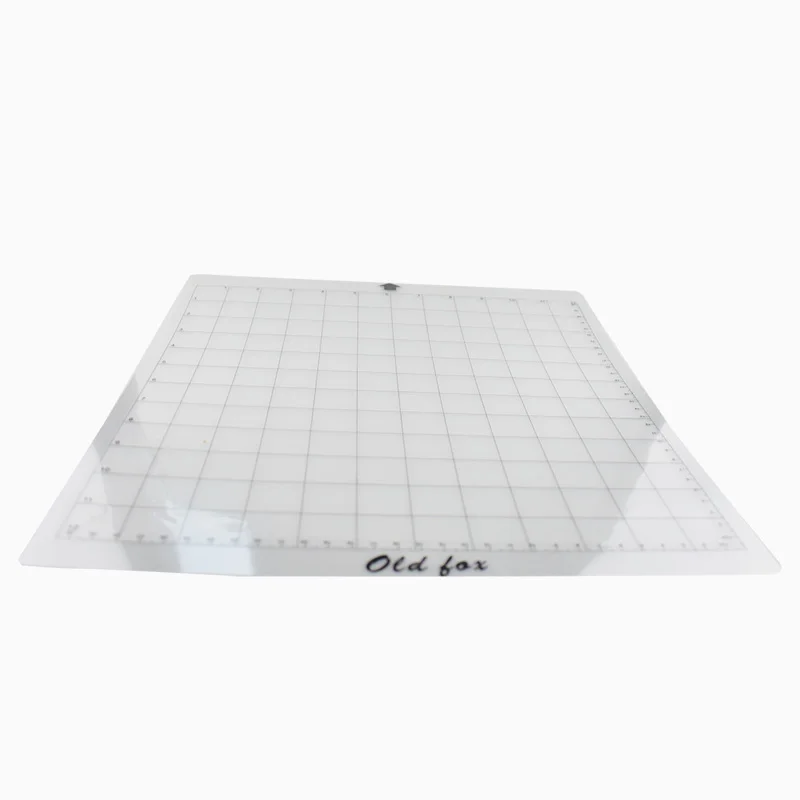 

5 pcs Replacement Cutting Mat Transparent Adhesive Mat with Measuring Grid 12 * 12 Inch for Silhouette Plotter Machine