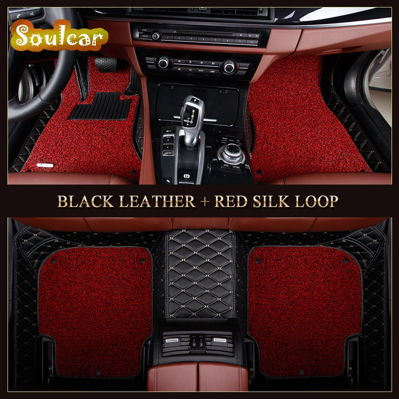 Custom fit Car floor mats for AUDI A1 A3 S3 A5 S5 RS5 A7 2008 2017 car