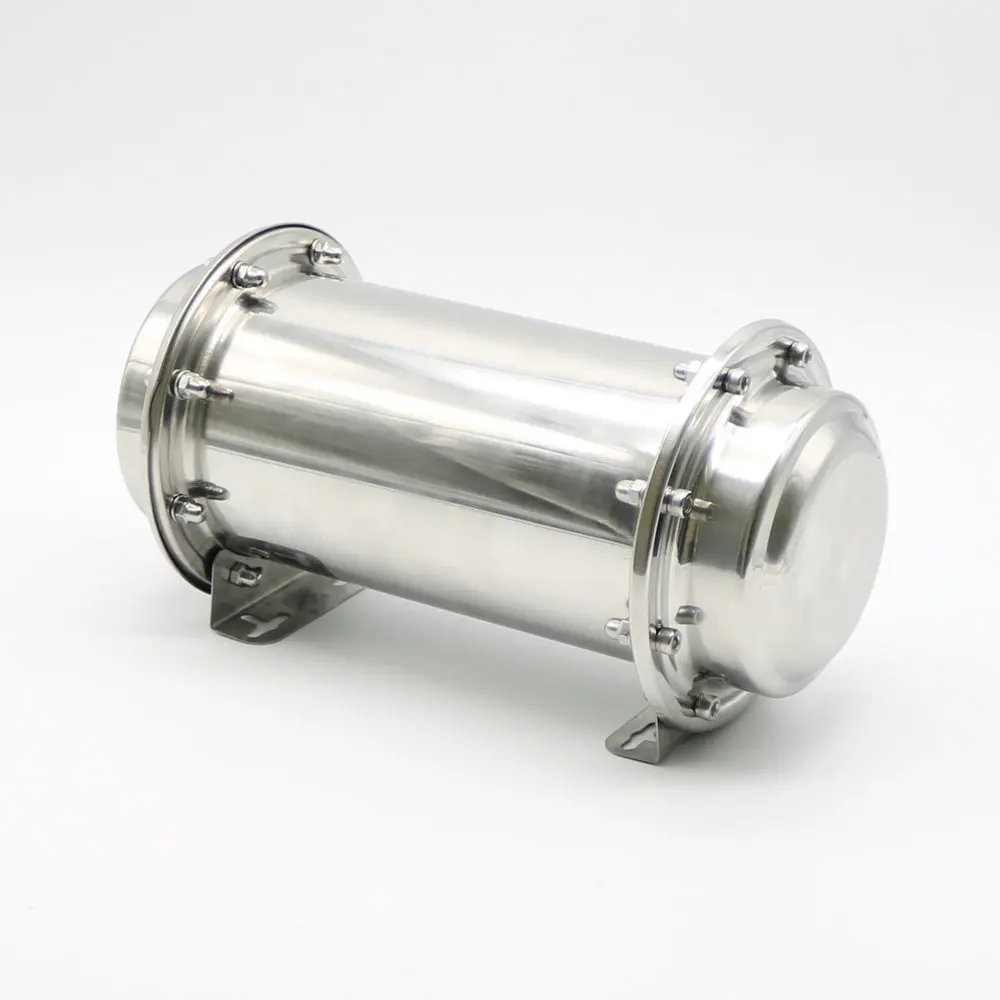 

Stainless Steel Time Capsule Waterproof Lock Container Storage Future Gift 10.2
