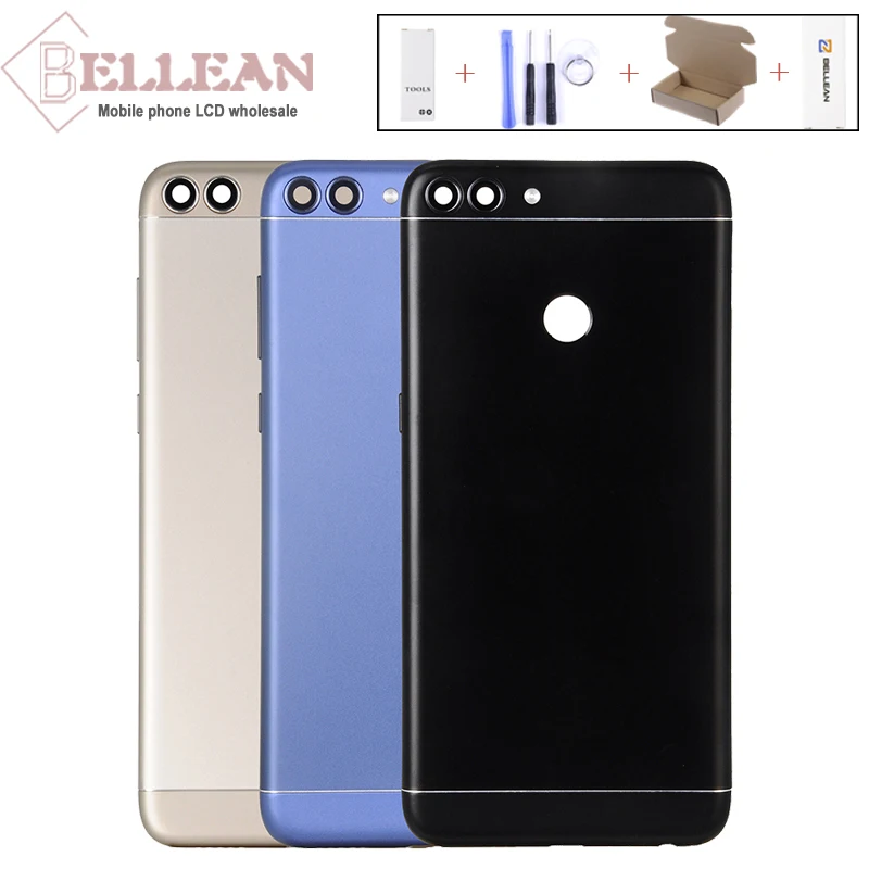 1 шт. HH для Enjoy 7s задняя крышка корпус дверь для huawei P Smart батарея задняя крышка Задняя Дверь Корпус Замена