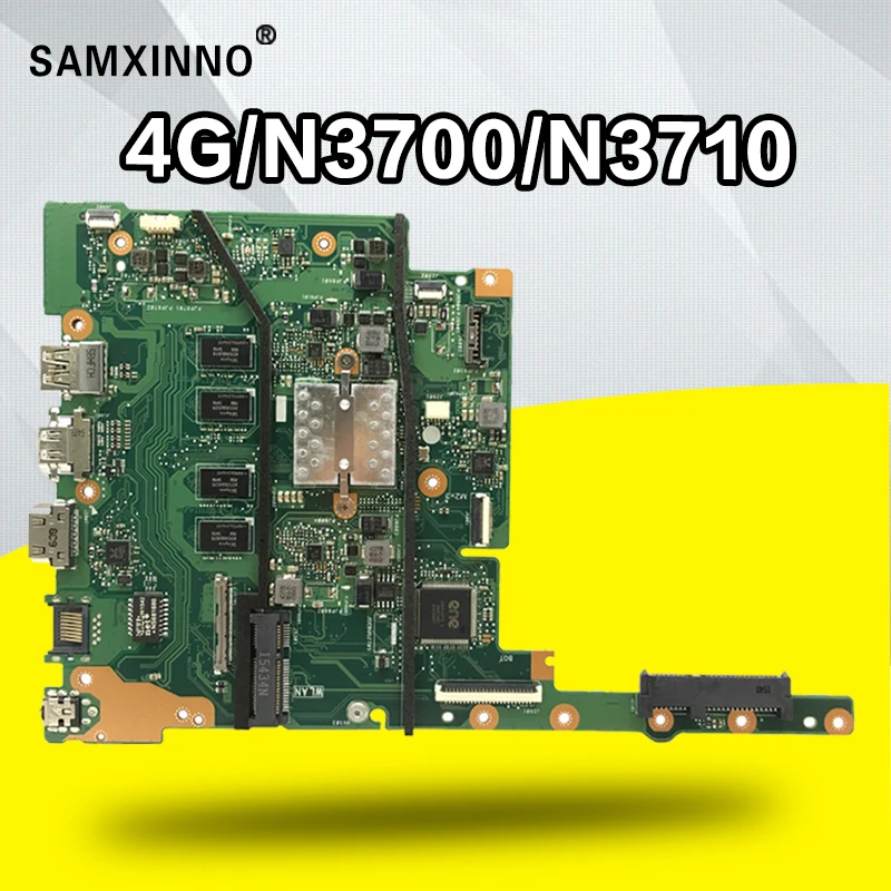 Материнская плата E402SA 4 Гб N3700 N3710U для For Asus E402 E502 E502SA E402S E502S материнская ноутбука
