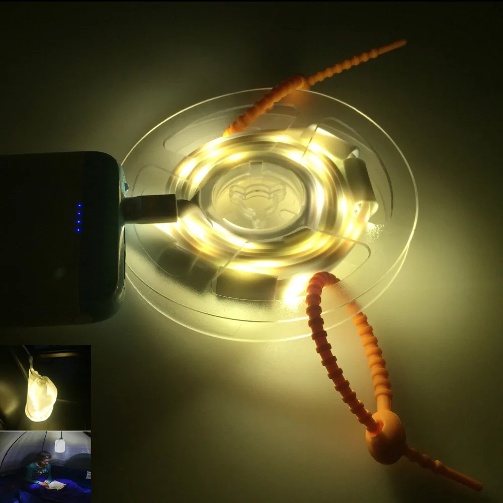 Flexible LED Strip Lantern Camping Lights Waterproof Outdoor Hiking