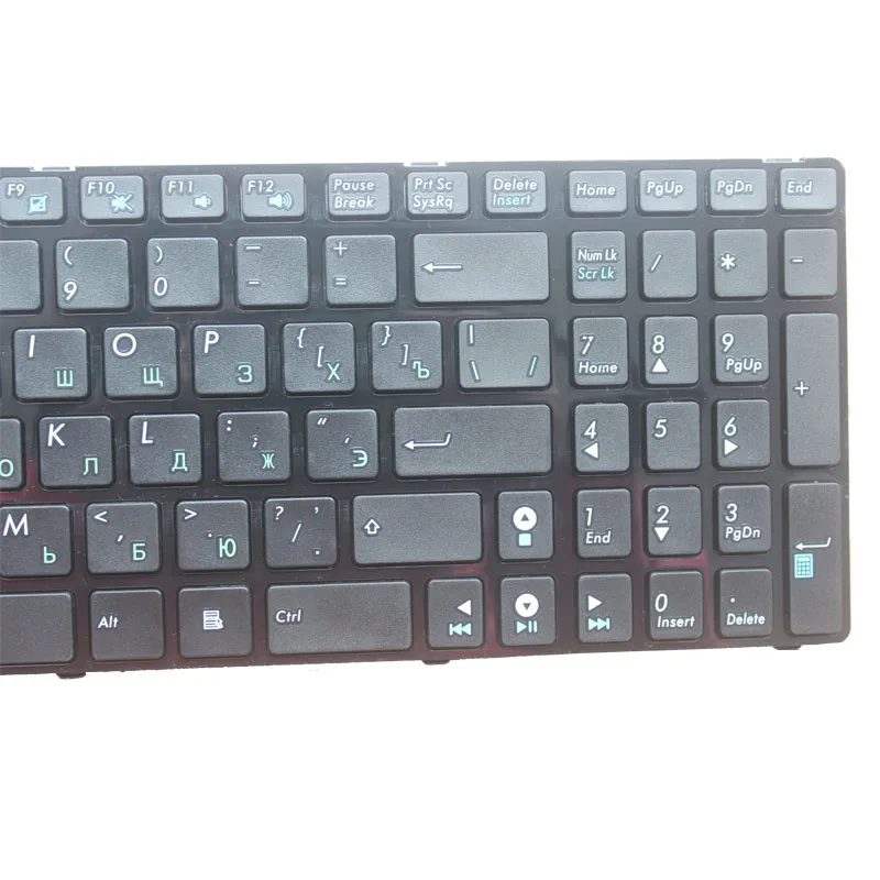 Русская клавиатура для ноутбука Asus K52 k53s X61 N61 G60 G51 MP-09Q33SU-528 V111462AS1 0KN0-E02 RU02 04GNV32KRU00-2 V111462AS1 ру