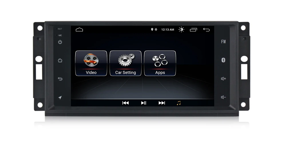 Discount Navifly Android 8.1 Car dvd player GPS Navigation for Jeep Grand Cherokee 2009 2008 2010 Wrangler Compass Dodge Chrysler Map BT 10