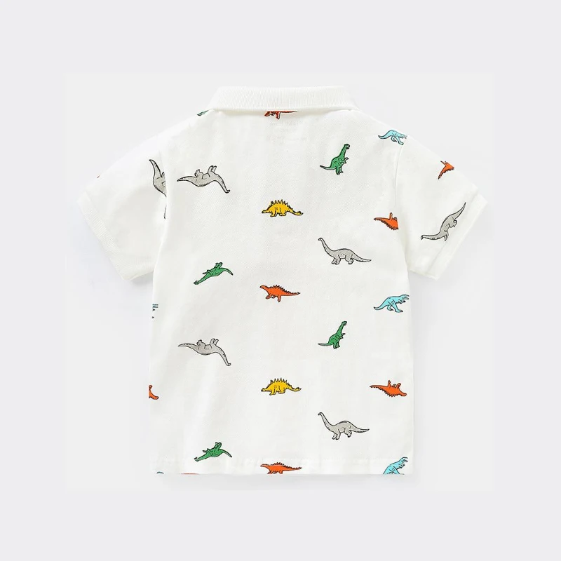 CROAL CHERIE Cute Dinosaur Kids Boys T-Shirt Children's Shirts Clothing For Toddler Boys Short Sleeve Shirts Tees Tops Boys   (1)