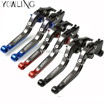 

Logo(R1200R) Motorcycle Accessories Folding Extendable Brake Clutch Levers For BMW R1200R R1200RS 2015 2016 2017 2018 R1200 R RS
