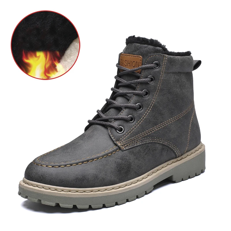 stylish snow boots men