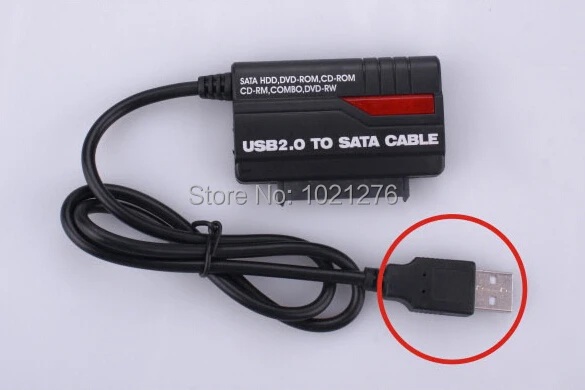 Кабель USB 2.0 на SATA USB IDE SATA жесткий диск адаптер для 2.5/3.5 ''ноутбук Desktop вообще жесткий диск USB2.0 компакт-дисков коробка