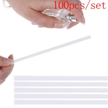 100 шт./лот белый 150*7 мм аромат для ароматерапии парфюмерные эфирные масла тестовые бумажные полоски домашний декор поставлять продукцию