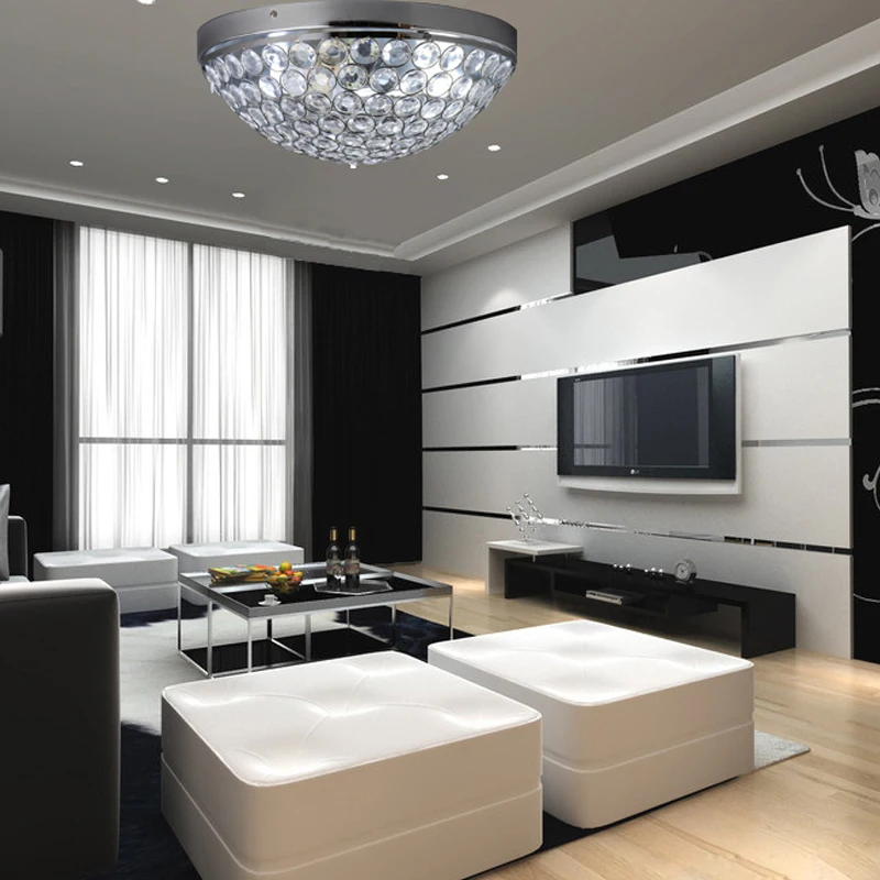 

Nordic acrylic round ceiling lamp bedroom living room porch originality plexiglass dome ceiling light home use light ZA82620