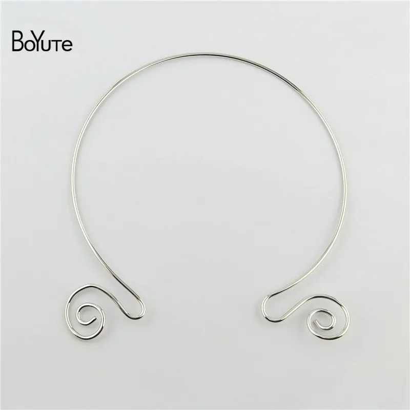 BoYuTe 1552MM Metal Copper Women Wreath Collar Choker Necklace Diy Jewelry Accessories (8)