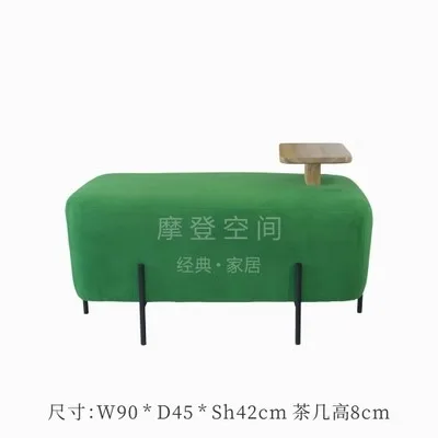 

Modern Minimalist Living room Sofa Chair Tea table stool Bench dressing pouffe Bedside Stool Store Bench304 stainless steel legs