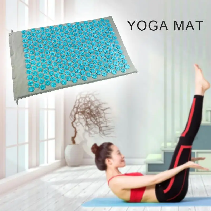 Массажер для акупрессуры коврик для расслабления снятия стресса Йога набор подушек