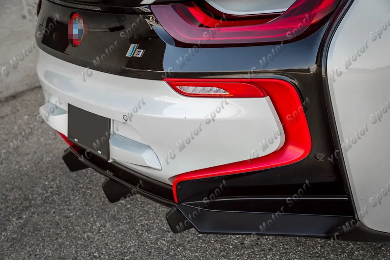2014-2017 BMW i8 Vorsteiner VR-E Style Rear Lip Diffuser DCF (36)