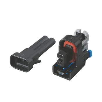 

2 Pin Methanol conversion plug-in for Sail / Excelle injector plug with end blocking DJ7021Y-0.6-11/21 2P