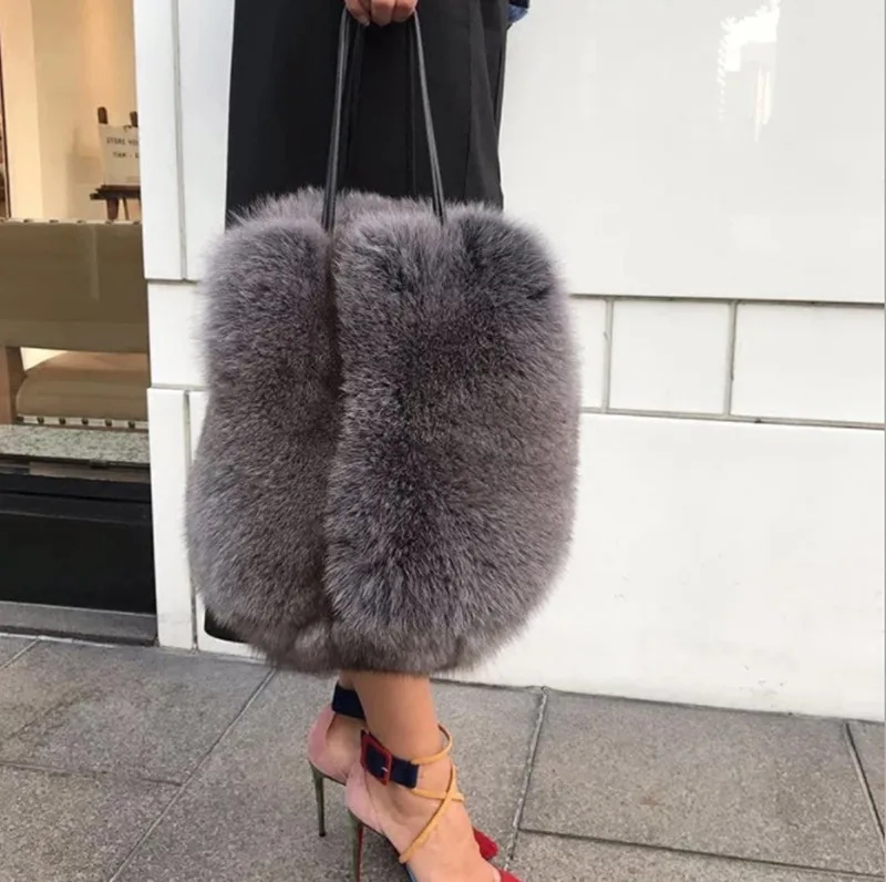 

New winter Fashion Women's Clutches Bags Lady Faux Fur Clutch Handbags Shoulder Bags Pouch Party Messenger Purse Colorful Bag