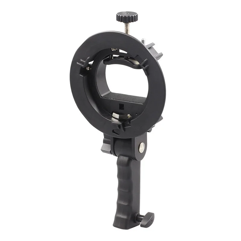 Ручной кронштейн s типа Bowens для Canon Nikon Yongnuo Godox вспышка софтбокс светильник