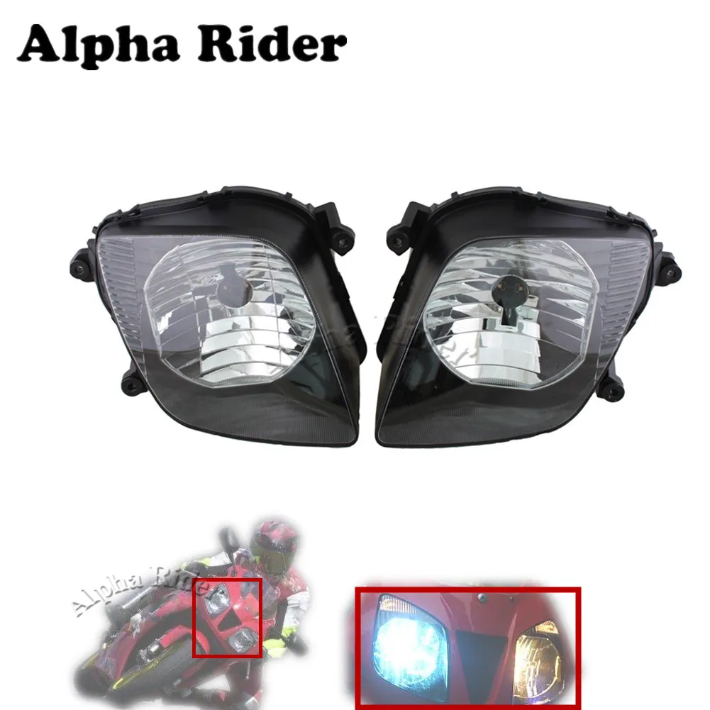 Headlight Assembly Housing Without Bulbs Head Lamp Light Case for Honda