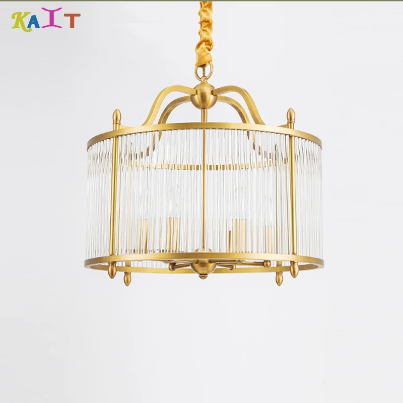 

Modern chandelier ceiling Copper lamp crystal Luxurious for Living Room Dining Room Gold Crystal Chandelier LED