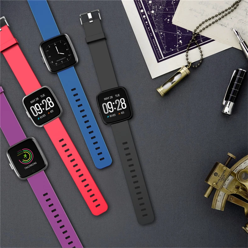 Y7 Смарт-часы IP67 Водонепроницаемый фитнес-трекер пульсометр кровяное давление для женщин и мужчин умные часы для Android IOS