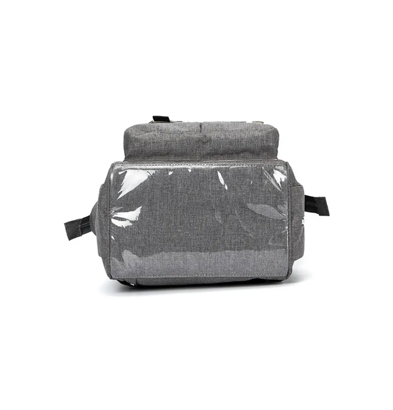 2019 Brand New Pockets Printed Shoulder Backpack Mother and Baby Solid Bag Fashion Multi-function Mummy Bag Large Capacity 08