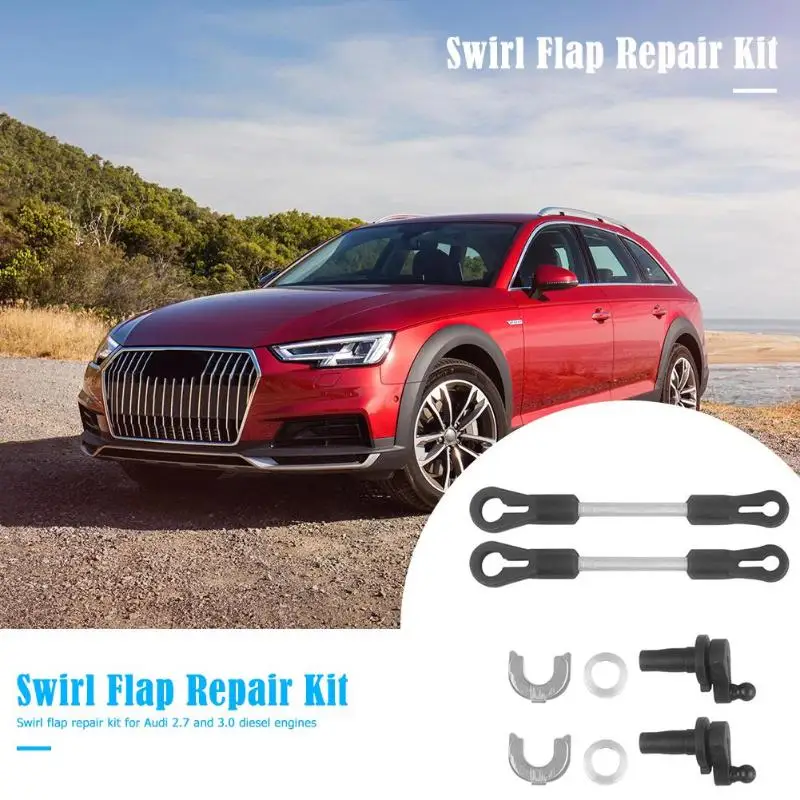 2,7 3,0 TDi впускной коллектор Swirl лоскут Ремонтный комплект для A4 A5 A6 A8 TOUAREG Автомобильный ремонт интерьерные части комплект для ремонта комплекта