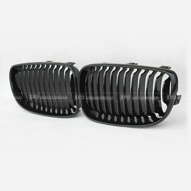 

For BMW 1 Series E82 E87 E88 08-11 Single Style ABS Front Grille Glossy Black