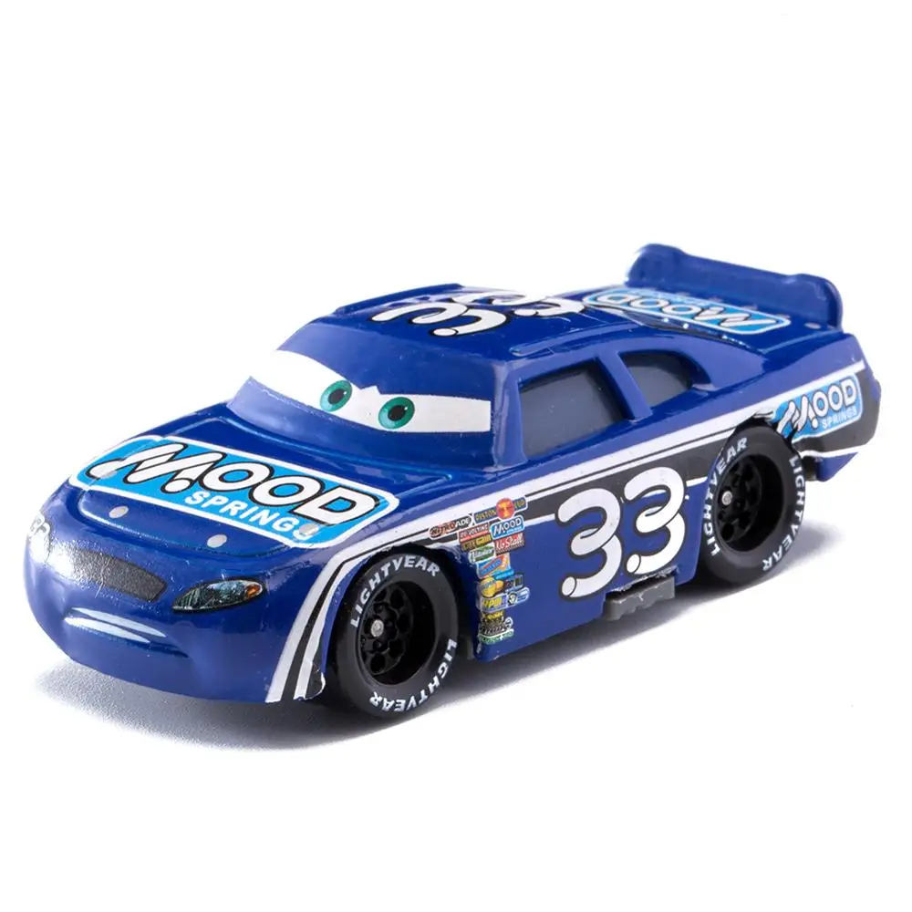 

Disney Pixar Cars Racing 33 Lightning McQueen Mater Jackson Storm Ramirez 1:55 Diecast Metal Alloy Model Toys For Children Gift