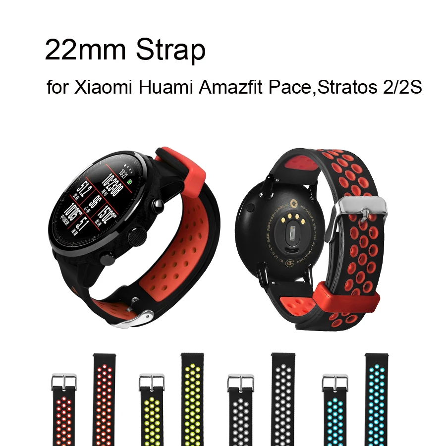 For Amazfit Stratos Strap Silicone Replacement Watch