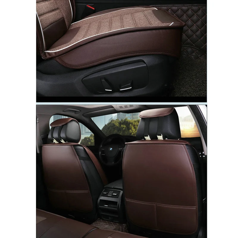 Высококачественный кожаный чехол для автомобильного сиденья renault logan megane 2 captur