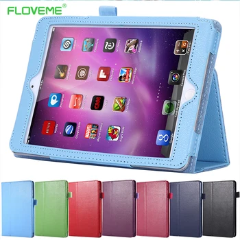 FLOVEME Book Leather Case For Apple iPad 2 3 4 Case Tablets Stand Funtion Business Cover For ipad2 3 4 9.7 Retro Bag Cases Capa