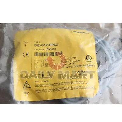 

DHL/EMS 2 LOTS Turck BI2-G12-RP6X Proximity Inductive Sensor Switch Embedded Tubular Threaded