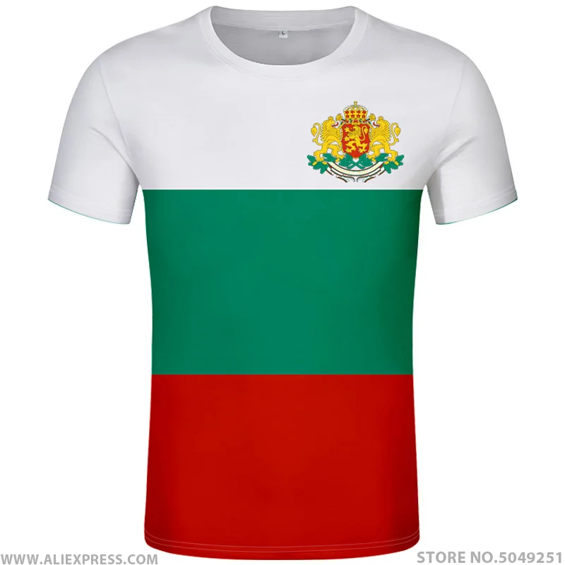 Болгарийская футболка, сделай сам,, на заказ, с именем, номером bgr, футболка страны, флаг страны, bg, болгарский черный, для колледжа, принт, фото, одежда