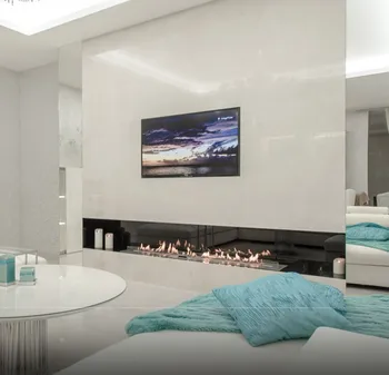 

on sale 48 inch in wall fireplace bioethanol with wifi