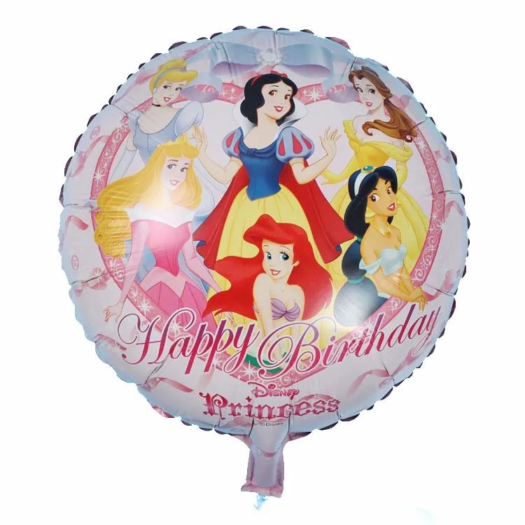 1 шт./лот, надувные воздушные шары из фольги с изображением Белль, Авроры, Золушки, принцесс из мультфильма, детский душ, день рождения, украшения, игрушки