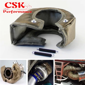 

Titanium Turbo Blanket Heat Shield Barrier Turbo Charger Cover T4 GT40 GT42 GT45