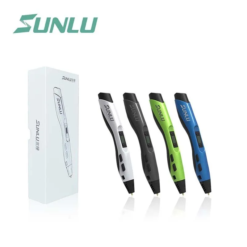 

SL-300A 3D Printing Pen Support PLA/ABS/PCL Filament 2 Models Temperature 3D Drawing Safe To Children Drawing 3D Pens Set