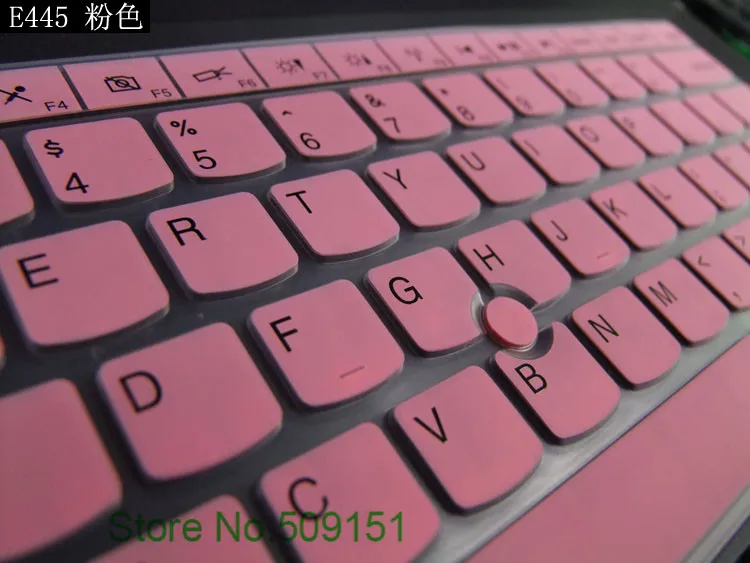 Color : Candyblue waschbar DJNCIA Flexible Laptop-Tastatur Abdeckungs-Schutz for Lenovo ThinkPad T480 E485 T475 E475 E470 T480 T470s T470 E431 T440p T430 T470 E480 E445 E450 Staub Anti-schmutzig