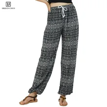 Urban CoCo/женские шаровары с цветочным принтом в стиле бохо; Пижамные брюки