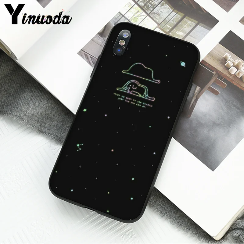 Роскошный высококачественный защитный чехол Yinuoda The Little Prince DIY для iPhone 8 7 6 6S Plus 5 5S SE XR X XS MAX Coque Shell - Цвет: A4