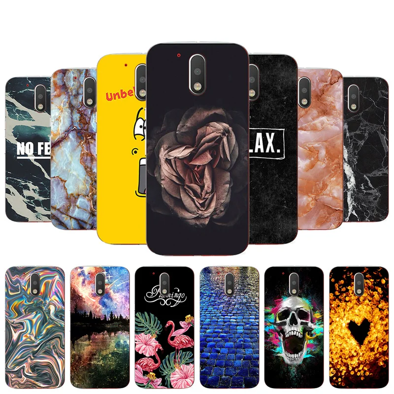 

for Motorola Moto G4/G4 Plus Cases Carve Printed Phone Case Back Cover 5.5 inch for Motorola G 4 Plus G4 Fundas