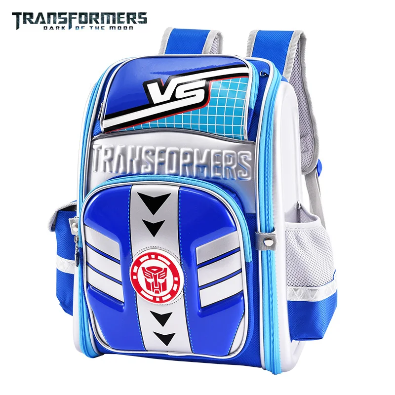 

THE TRANSFORMERS cartoon safety children school bag books bag shoulder backpack portfolio for boys Grade 3-6