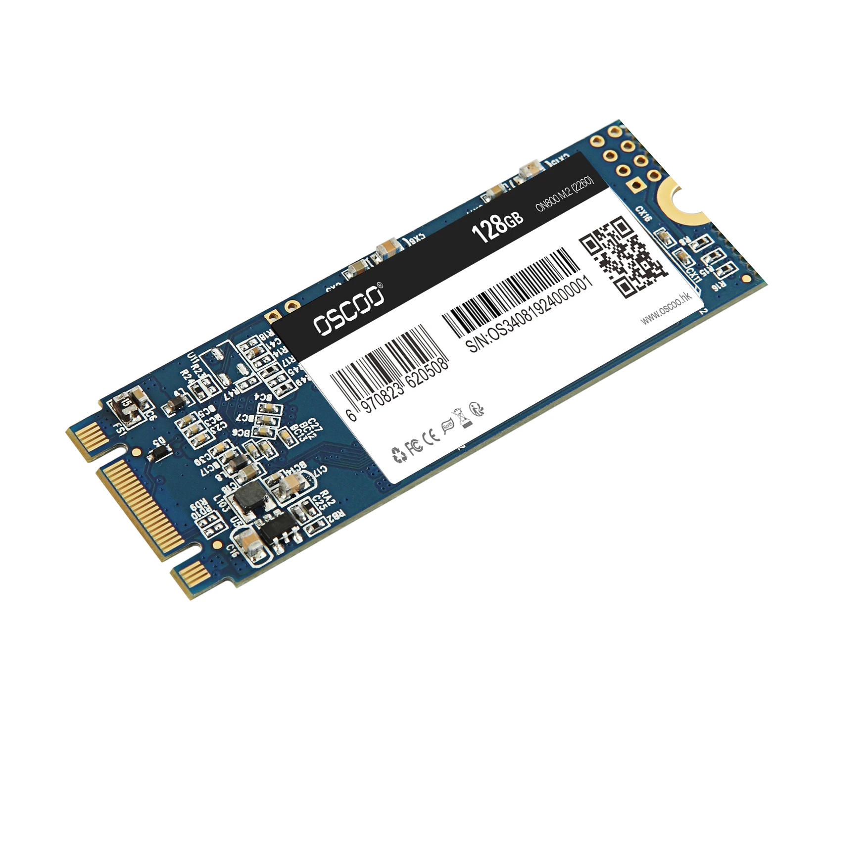 Оптовая продажа 10 шт./лот OSCOO M.2 SSD M2 2260 MLC 64 Гб 128 ГБ 256 NGFF SATA Внутренний диск